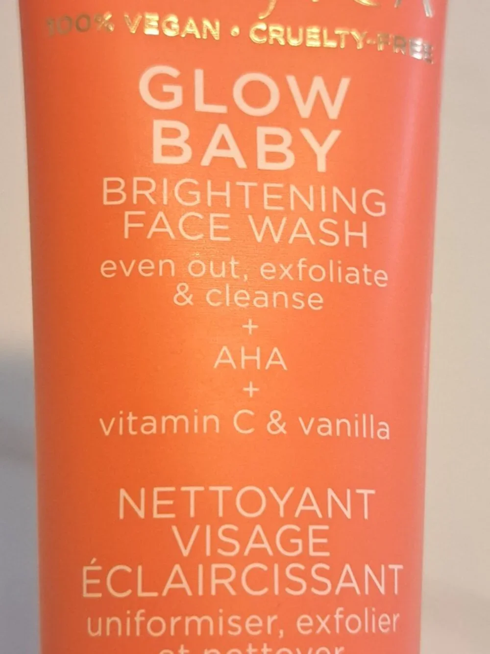 PACIFICA GLOW BABY BRIGHTENING FACE WASH
